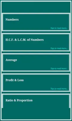 Quantitative Aptitude-I android App screenshot 10