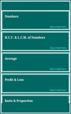 Quantitative Aptitude-I android App screenshot 2