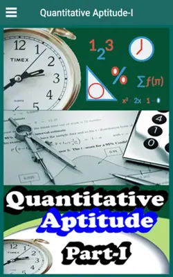 Quantitative Aptitude-I android App screenshot 4